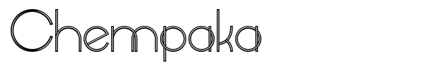 Chempaka font preview
